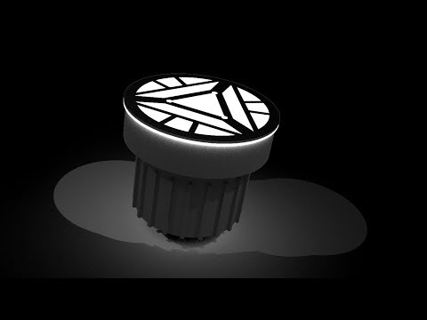 Arc Reactor MK VI Render Time Lapse