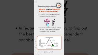 What is p-value? Where is it used in data science? Data Science Interview Prep 👨‍💻.  👉Follow