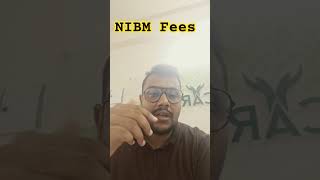 NIBM Fees #mba #catmba #snap #xatpreparation #careeradvice