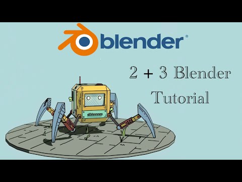 3D Grease Pencil Animation