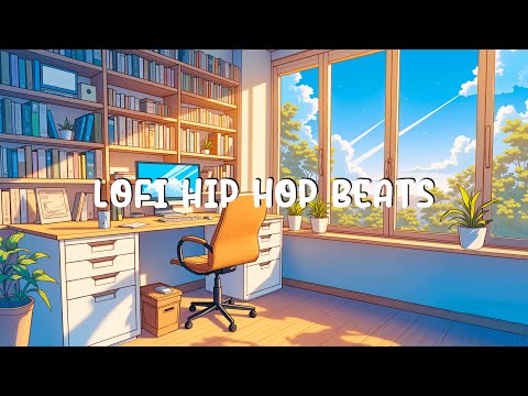 Lofi Summer Morning ⛅ Chill Study Corner 📚 Lofi Hip Hop Beats to Deep t Study, Work, Relax