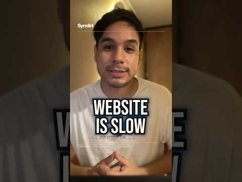 Website Is Slow #WebPerformance #WebsiteSpeed #WebOptimization #B2BMarketing #ConversionOptimization