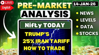 🔴Nifty Prediction and Bank Nifty Analysis | 14 JAN 26 | nifty today analysis
