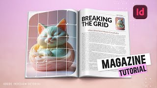 Design a Stunning Magazine Layout in InDesign & Illustrator | Step-by-Step Tutorial