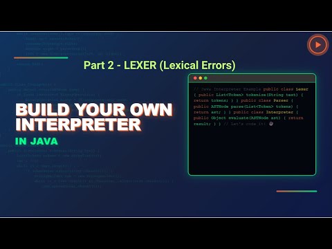 Build Your Own Interpreter in Java | Handling Lexical Errors |