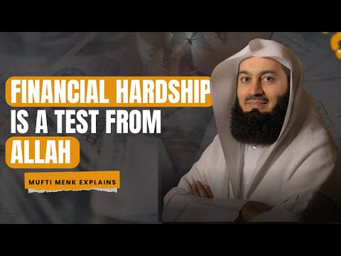 Why Allah Tests Us With Financial Hardship | Mufti Menk #financialhardship #islamicbayan #muftimenk