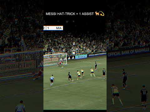 Lionel Messi scores a hat-trick and provides 1 assist The GOAT never disappoints 🐐⚽🔥