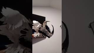 Got bored so I made this^^ - (MORSE CODE) - tags: #yfpシ #art #carboard #puppetdragons #puppeteers