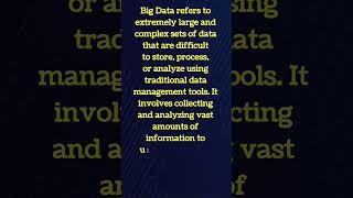 What is Big Data? | Explained in Simple Words | Study Learn #education #programming