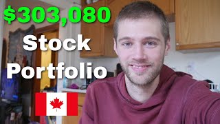 $303,080 Canadian Dividend Stock Portfolio on Wealthsimple Trade | August Update 2025