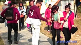 Tourist VS Nepali girl reaction (social experiment) / prank