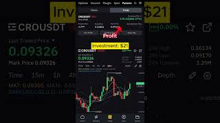 $171 in 5 Minutes! 💰 Live Altcoin Scalping #tradingcrypto #profit #binance