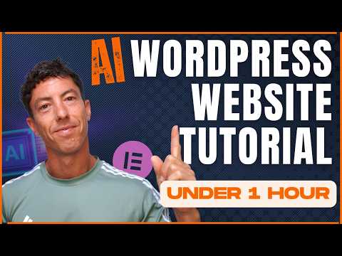 Build a WordPress Website with AI and Elementor – Step-by-Step Tutorial Using Free Tools