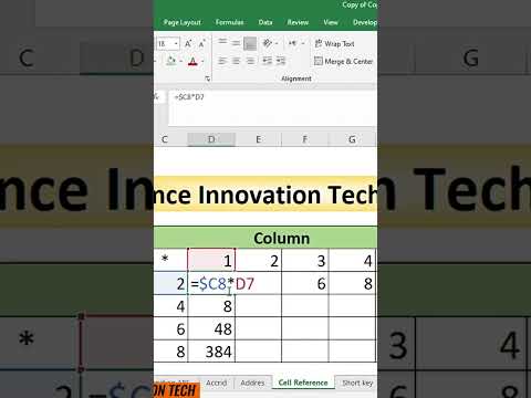 How To Use Relative & Absolute Cell References In Excel