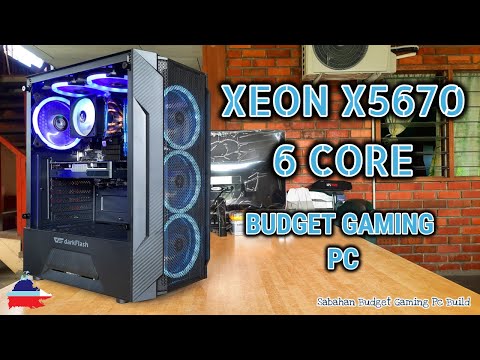 Xeon X5670 Budget Gaming Pc | XFX RX460 4GB