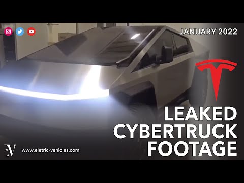 LEAKED CyberTruck Footage | January 2022