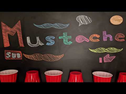BEST 4 PLAYER DRINKING GAME YOU'VE NEVER HEARD OF - MUSTACHE