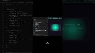 🪄 Magical Hover Card UI | CSS Glow Effect 🔥