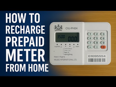 HOW TO RECHARGE PREPAID METER FROM HOME || NOW WORKING
