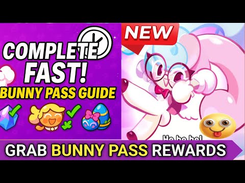 🎯EASIEST Way to Complete Bunny Pass Cookie Run Kingdom#cookierunkingdomtips