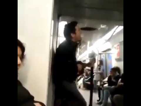 MEXICAN GUY SINGING DINERO IN SUBWAY MEME