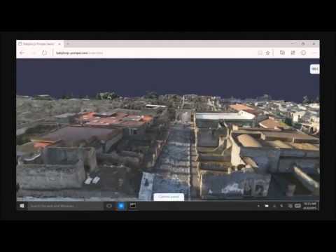 Iconem's Pompei work at Microsoft Build Developper Conference