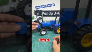 Diy Sonalika RX new Bumper weight Upgrade rc tractor #like  #shorts  #youtubeshorts