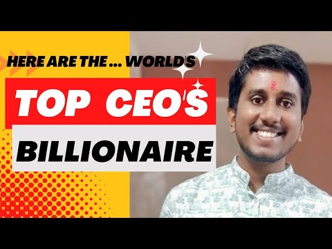 World's Top Tech CEOs & Net Worth || Om Shrirao || #billionaire #motivation 