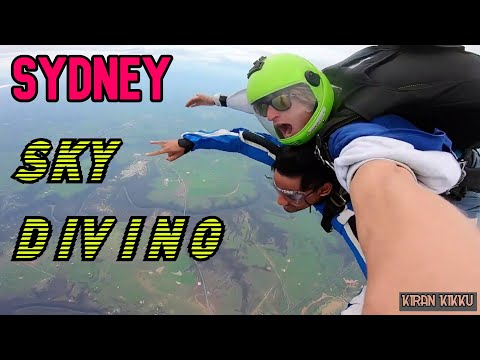 SKYDIVING IN SYDNEY 🔥 | Australia | Telugu Vlog | KiranKikku