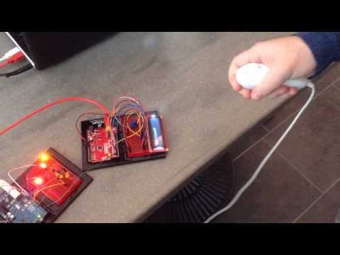 Rock-Paper-Scissors Robot using Wii Nunchuk