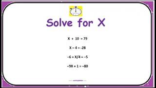 Solve for X | #math #solveforx