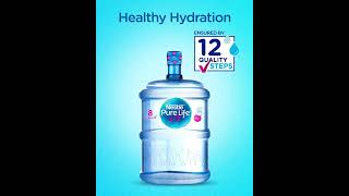 Health hydration water Nestle pure life