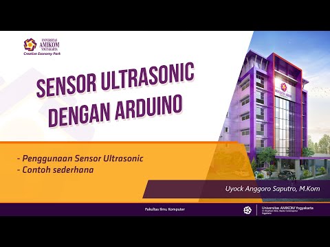 Sensor Ultrasonic Dengan Arduino