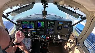 IFR KSRQ to KJWN -- Cockpit ATC, Step Climbs & Shock Cooling Discussed