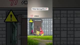 Squid game SpongeBob 3 #squidgame #squidgamepinksoldiers #spongebobsquarepants #spongebob #gameshort