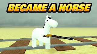I Became a HORSE in DEAD RAILS & unlocked it permanently!