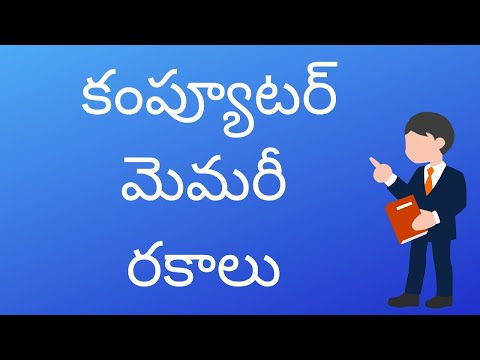 Different Memory Types of Computer Telugu