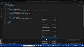 How to create a Hover buttons with #html &#css. l #youtuber  #video #viral #trending #youtube #reels