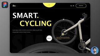 Smart Cycling Web App Design | Figma Web Design | Website design figma | Creativewebsites2022