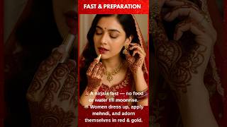Karwa Chauth Explained Beautifully 💫 | Rituals, Story & Love Behind the Fast 🌕#karwachauth2025