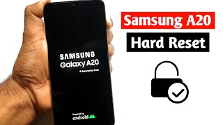 Samsung A20 Hard Reset Forget Screen Lock (Without Pc) 2024.