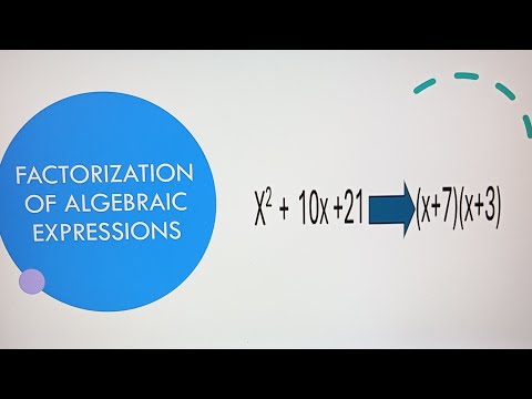 factorisation of algebraic expressions #maths #algebra #education #mathconcepts