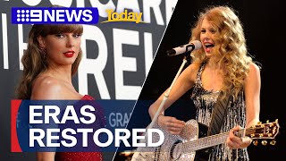 Taylor Swift buys back her masters | 9 News Australia
