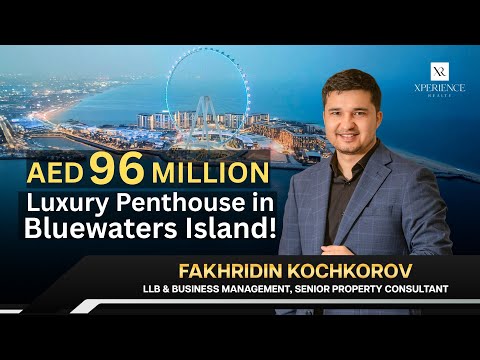 AED 96 MILLION Luxury Penthouse in Bluewaters Island!