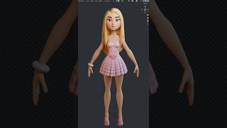Little trick for spotting mistakes on your 3d characters ✌️🫶 #blender3d #blender #3dcharacter #b3d