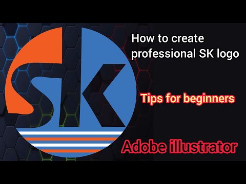 professional SK logo design on adobe illustrator #SK #logodesign #illustrator