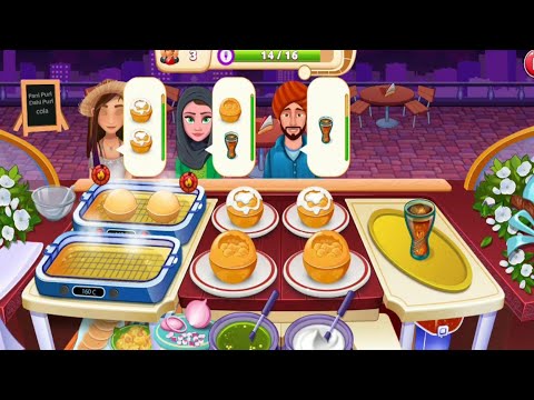 pani puri resturant game 🤤🤤#viral