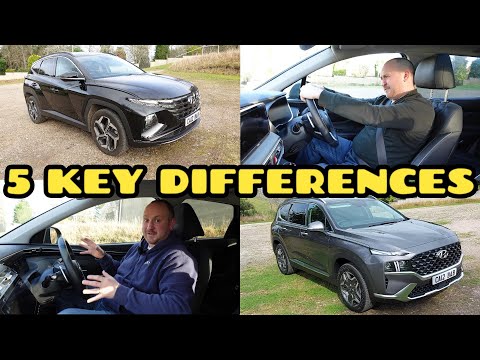 Hyundai Santa Fe vs Tucson - 5 Key Differences