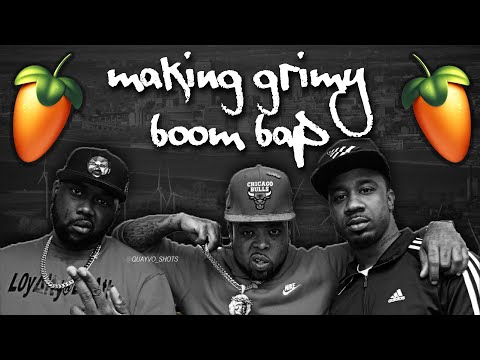 Making a GRIMY Griselda Boom Bap Beat WITHOUT Samples
