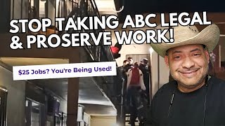 Why $25 Process Server Jobs from ABC Legal & ProServe Are Killing Your Business (Do This Instead)